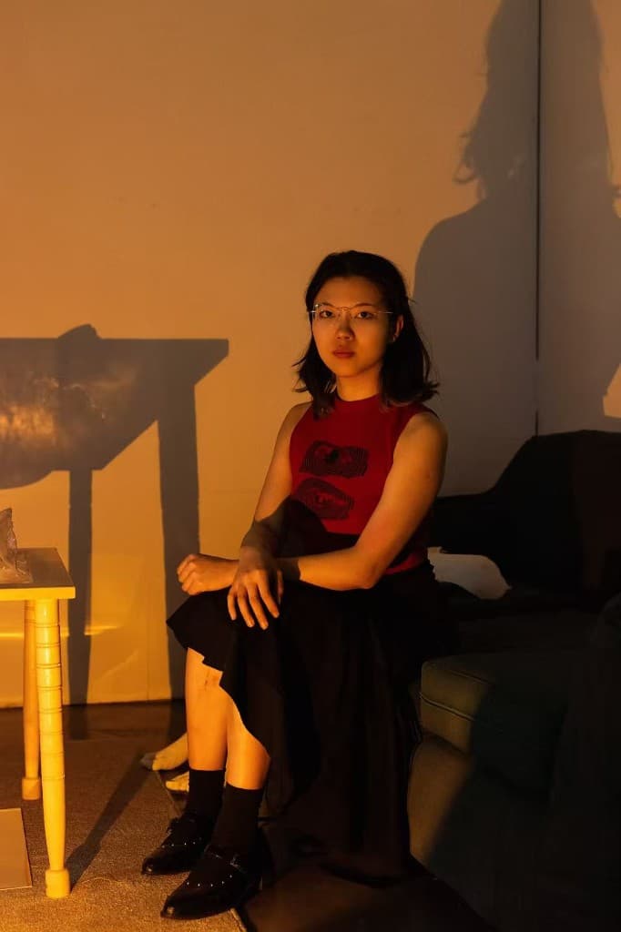 Portrait of Lanyun Huang (Finch) in warm side lighting
